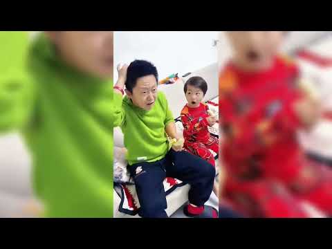 Cutest baby fun with his dad | funny babies |