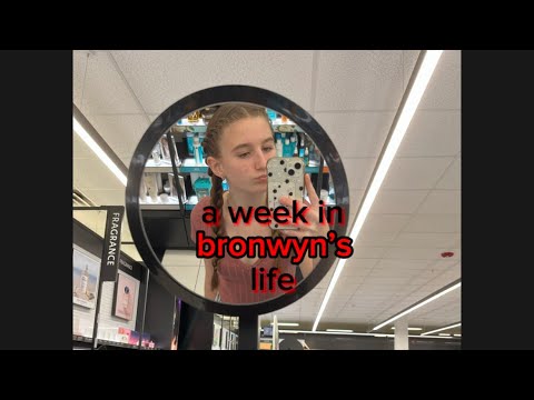 a week in my life