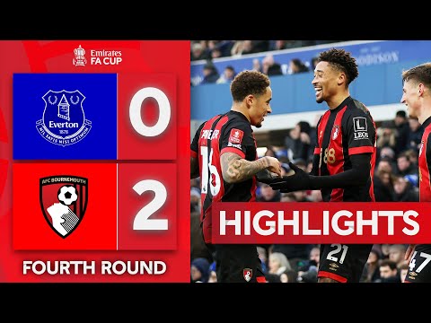 Semenyo and Jebbison Down The Toffees | Everton 0-2 Bournemouth | Emirates FA Cup 2024-25