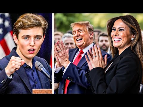 Barron Trump STUNS the Entire Country With First Ever Speech, And It's Shocking