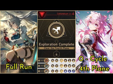 Conundrum Lv. 6 Full Run - Feixiao & March 7th Follow-Up - Unknowable Domain