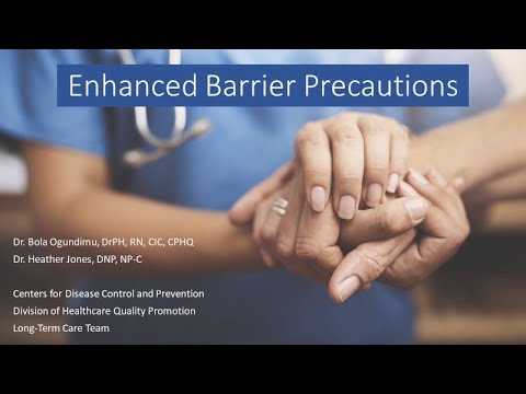 CDC Townhall: Understanding Enhanced Barrier Precautions