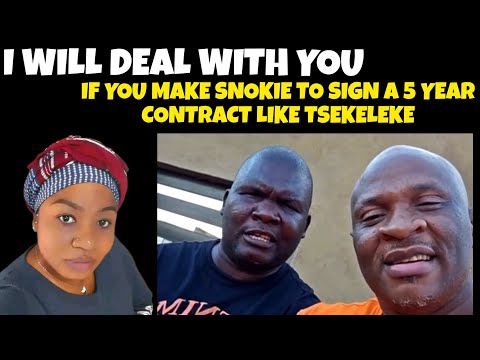 Dr Malinga wants to manipulate snokie to sign a 5-year contract with 20 pages & his blind.