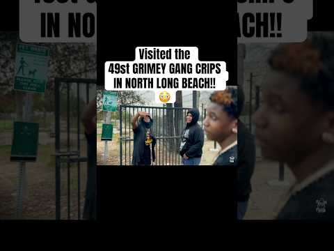 NORTHSIDE! 49st Grimey Gang Crips DROP hood vlog 😳 #trending #shorts #vlog #longbeach #fyp