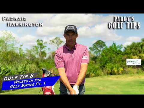 [PT. 1] YOU'VE GOT TO GET YOUR WRISTS ACTIVE IN THE SWING | Paddy's Golf Tip #8 | Padraig Harrington