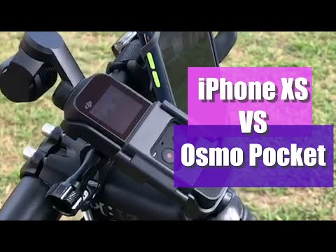 DJI OSMO POCKETをクロスバイクにつけてブレ検証！（iPhone XSとの比較）サイクリストにもおすすめ！？【ラモス】