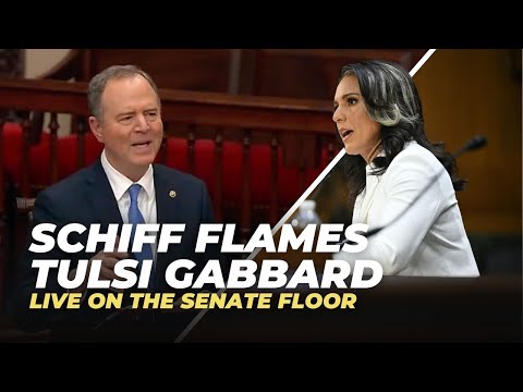 "Just Plain Dangerous" Schiff Blasts Tulsi Gabbard in Fiery Floor Speech