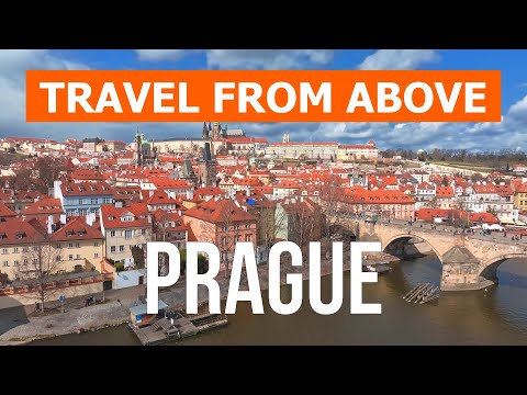 Prague from drone | 4k video | Czech, Prague from above