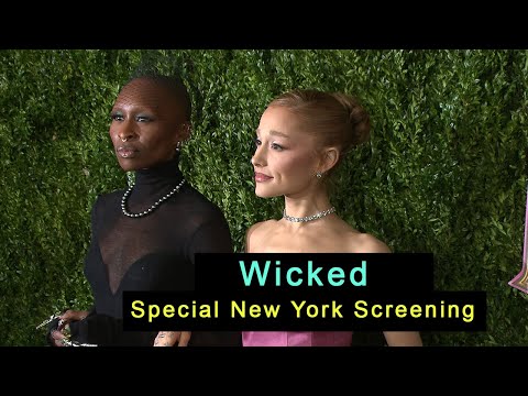 Rendezvous at the NY Special Screening of 'Wicked'