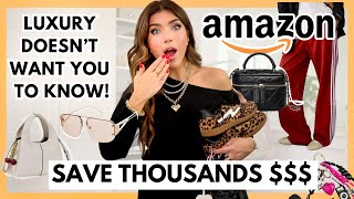 AMAZON ✨Looks for Less✨ that LUXURY BRANDS Don't Want You To Know About 🤫 #AmazonHaul #AmazonFinds