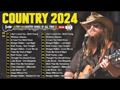 Country Music 2024 - Chris Stapleton, Brett Young, Luke Combs, Morgan Wallen, Kane Brown, Luke Bryan