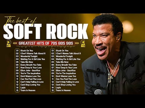 Lionel Richie, Phil Collins, Bee Gees, Journey, Billy Joel, Foreigner Soft Rock Ballads 70s 80s 90s