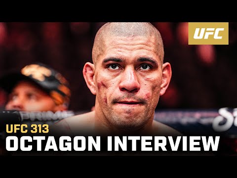 Alex Pereira Octagon Interview | UFC 313