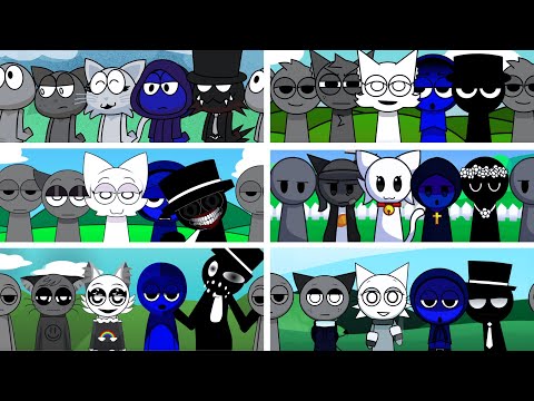 Incredibox - Sprunki but LOVE COUPLES in ALL Different Mods | PART 3