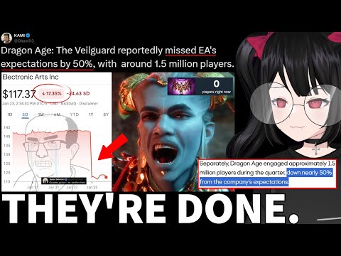 EA Stocks PLUMMET After Failure Of Dragon Age: The Veilguard Officially Confirmed (Its Really Bad)