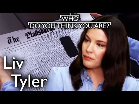 Liv Tyler uncovers African American descendant!