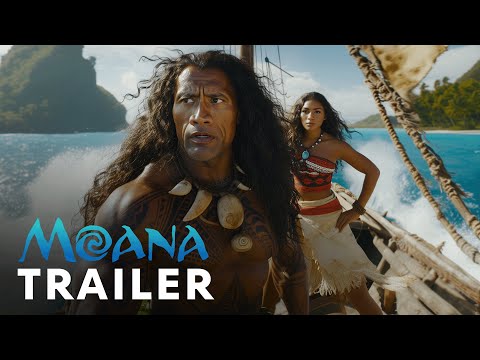 Moana: Live Action (2026) - First Trailer | Dwayne Johnsnon, Zendaya