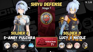 S-Anby Soldier 11 Shiyu Defense Stage 7 | Zenless Zone Zero v1.6