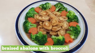 braised abalone with broccoli