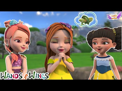 Princess Blossom Lost her Shoe | Princess Lost Her Color & More | Kids Rhymes Wands & Wings