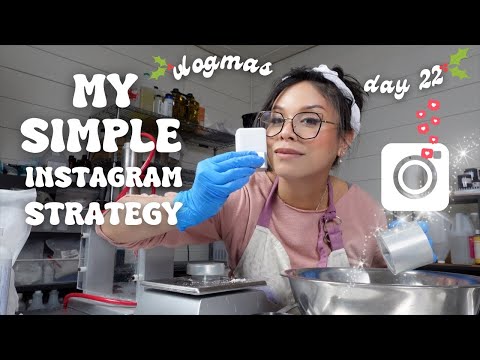 How I'm FINALLY getting viral Instagram reels! Chatty make shower steamers with me | Vlogmas Day 22