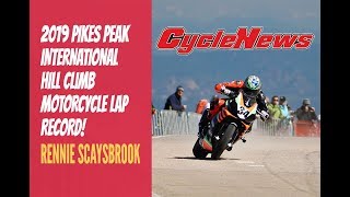 Rennie Scaysbrook Pikes Peak Motorcycle Lap Record - Cycle News