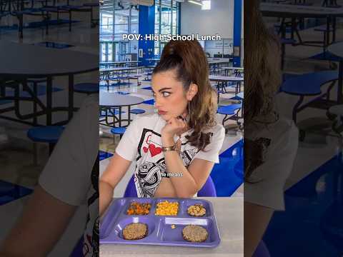 POV: High School Lunch. Part 5. #skit #comedy #funny #acting #school