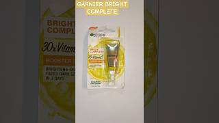 GARNIER BRIGHT COMPLETE 30x Vitamin C Booster Serum (Mini pack) Only ₹129 #garnierserum #serum