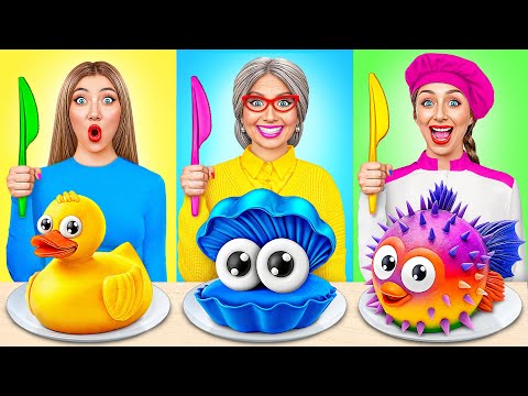 Me vs Grandma Cooking Challenge | Easy Secret Hacks and Gadgets by Multi DO Smile