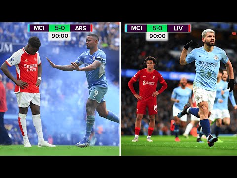 10 Greatest Manchester City Matches Under Pep Guardiola in the EPL