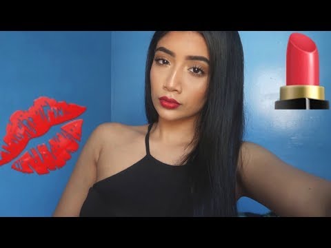 SIMPLE BROWN EYES + RED LIPS | MAKEUP TUTORIAL