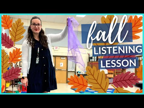 IM HERBST Autumn Listening Lesson with Movement, Picture Book, and Writing Activities