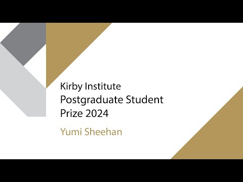 Kirby Institute Postgraduate Student Prize 2024: Yumi Sheehan