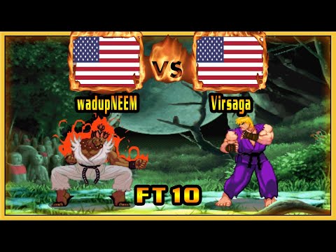 Street Fighter III: 3rd Strike - wadupNEEM (USA) VS (USA) Virsaga [sfiii3n] [Fightcade] [FT10]