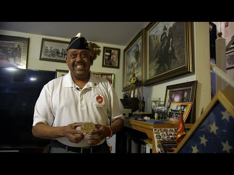 Retired Marine's Basement is a Montford Point Marines Museum