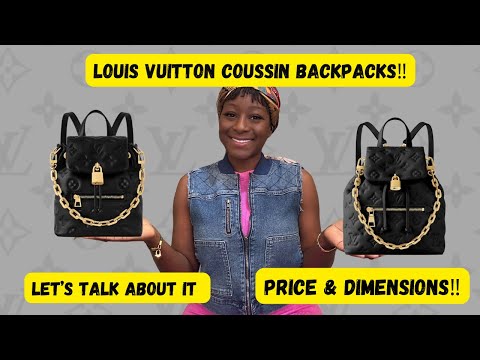 🚨 LOUIS VUITTON NEW BACKPACKS COMING 🎒: COUSSIN PM & COUSSIN MINI BACKPACKS REVEALED!