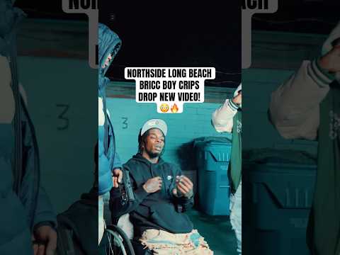 NORTHSIDE LONG BEACH BRICC BOY CRIPS DROP NEW VIDEO😳🤯 #trending #shorts #longbeach #fyp #crips