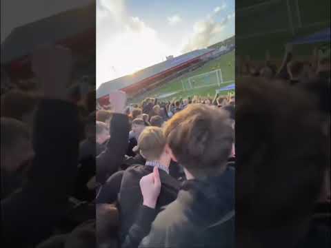 Some decent scenes there tbf 😮‍💨 #football #footballfans #EFL #cheltenhamtown  #shorts