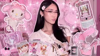 cute neokyo japan haul unboxing + tryon & making my dream hime gyaru heels ❤︎