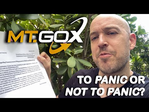 🔵 Mt Gox - $9 billion of BTC - To Panic or Not to Panic?