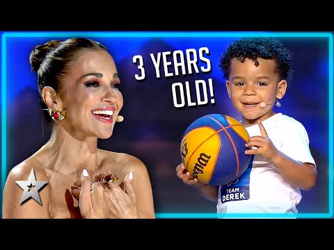 3 Year Old Basketball Star WOWS The Judges! | Kids Got Talent