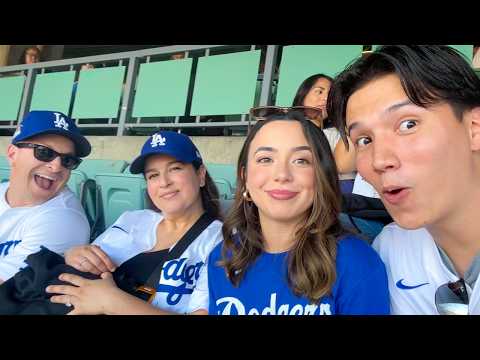 She's Back Home!! We Went To A Dodgers Game!