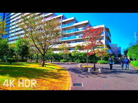 Sunny Autumn Walk in Umejima Tokyo’s Adachi City | Japan | 4K/HDR with Google Maps and subtitles