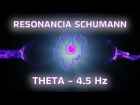 BINAURAL THETA FREQUENCY 4.5Hz | SCHUMANN RESONANCE | 1 HOUR OF PURE TONE