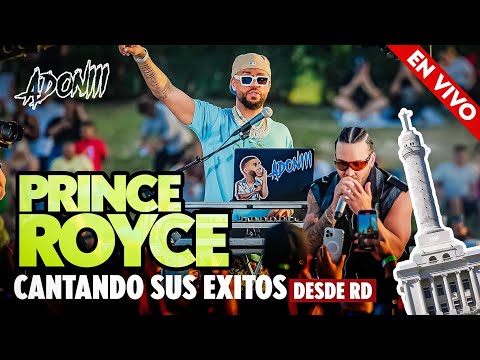 PRINCE ROYCE CANTANDO SUS EXITOS EN VIVO 🎤 CON DJ ADONI / BACHATA MIX