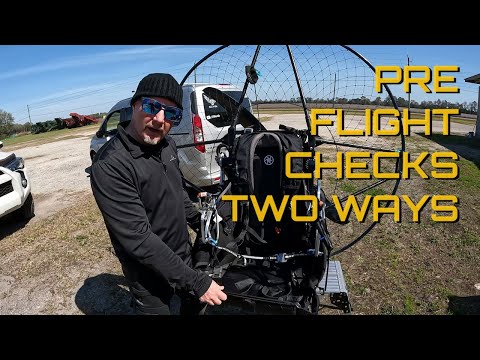 Pre-Flight Checks Top To Bottom: Two Types To Inspect Before #paramotor  Flying PPG