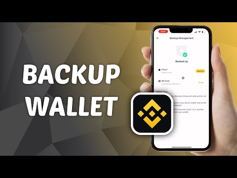 How to Backup Binance Wallet