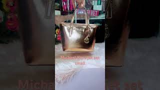 Michael Kors jet set in the small color primrose #handbags #wimb #handbagholic#bathandbodyworks