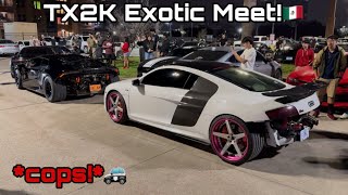 TX2K Exotic Car Meet! #TX2k #TX2K25 #Lamborghini