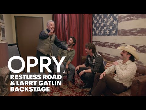 Restless Road & Larry Gatlin Backstage at the Opry